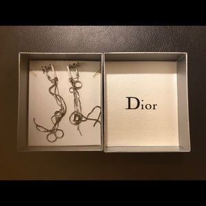 Authentic Christian Dior clip on earrings